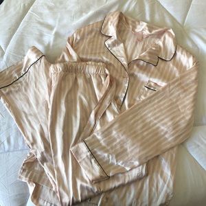 Victoria’s Secret satin pajamas